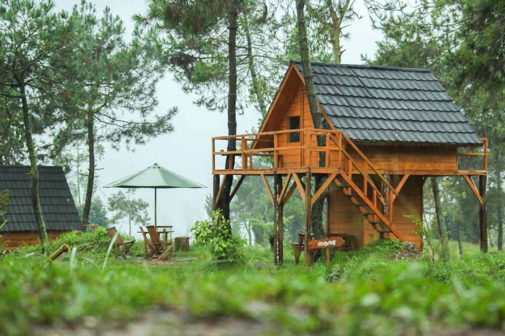 Papandayan Camping Ground Hotel Cileuleuy Exterior photo