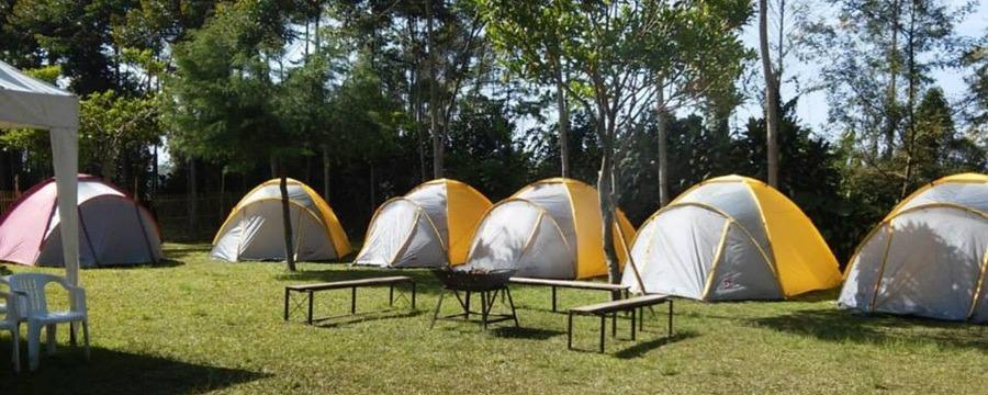 Papandayan Camping Ground Hotel Cileuleuy Exterior photo