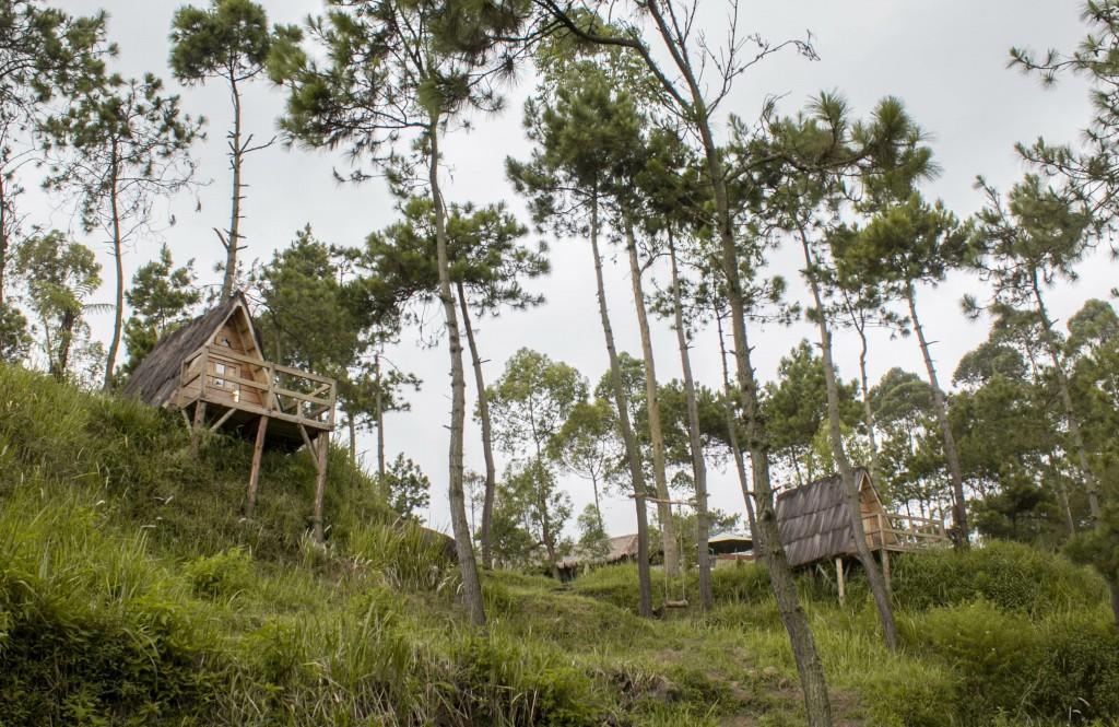 Papandayan Camping Ground Hotel Cileuleuy Exterior photo