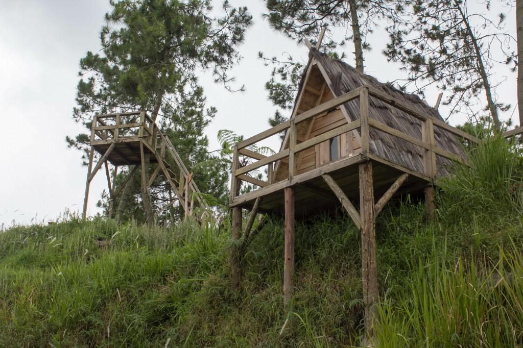 Papandayan Camping Ground Hotel Cileuleuy Exterior photo