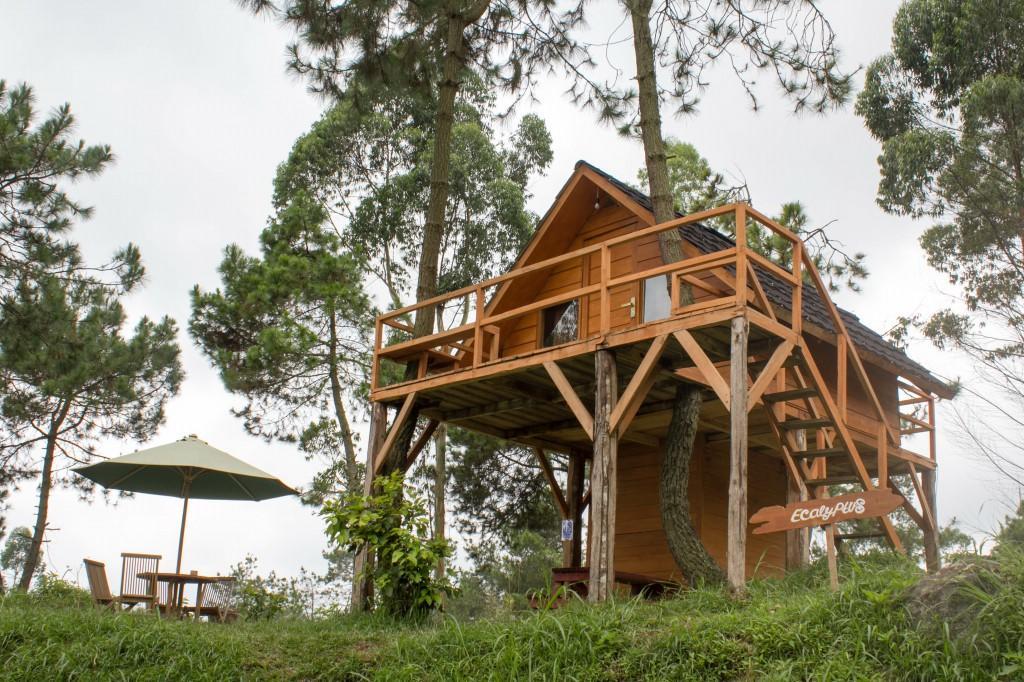 Papandayan Camping Ground Hotel Cileuleuy Exterior photo