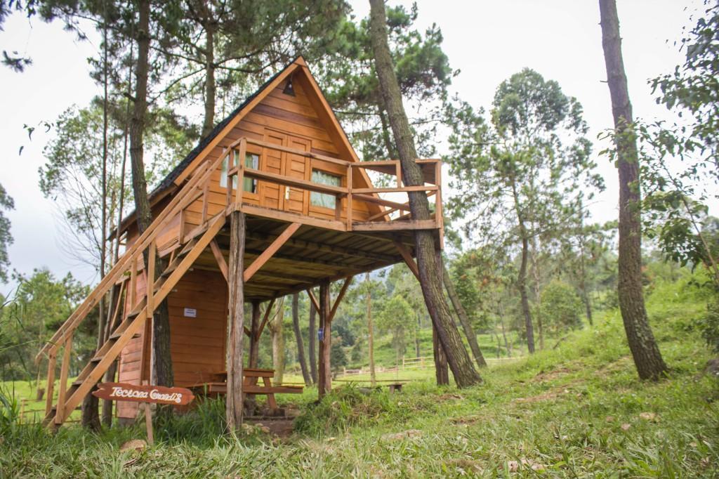 Papandayan Camping Ground Hotel Cileuleuy Exterior photo