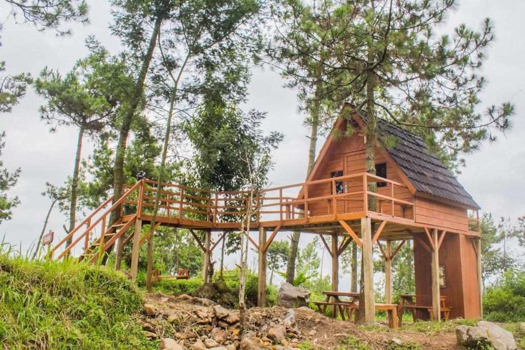 Papandayan Camping Ground Hotel Cileuleuy Exterior photo